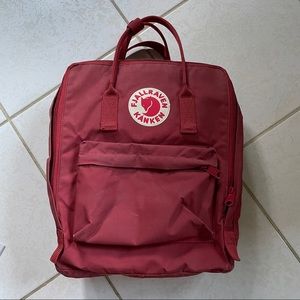 Fjallraven Kanken backpack - Ox Red